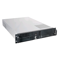 Корпус cерверный 19" 2U, RM (ДxШxВ)мм: 650x430x88.8, 2x5.25"+5x3.5"HDD, без блока питания