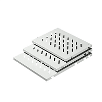 Приборная полка 100 кг с перф. 671x600mm