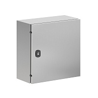 Корпус навесной STH с М/П из нержавеющей cтали AISI304 ВхШхГ 400x400x200 мм, с фланцем