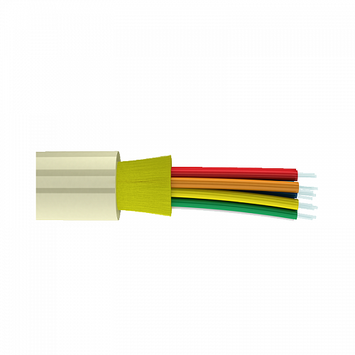 ВО кабель Distribution внутр., плотный буфер, MM 50/125 OM3, 36В, LS0H нг(А)-HFLTx, орнажевый