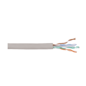 ITK Витая пара U/UTP кат.6 4x2х23AWG solid LSZH нг(А)-HF серый (305м)