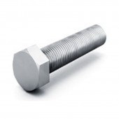 Болт М8х35 DIN 933 полнонарезной, класс прочности 5.8, гальван. цинк