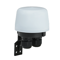 Фотореле ФР 603 макс. нагрузка 2200ВА IP66 белый IEK