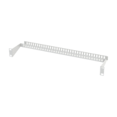 Органайзер кабельный 1U задний серый