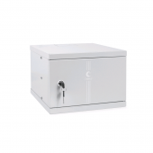 Шкаф телекоммуникационный настенный 10" 4U 326x300x225mm (ШхГхВ) дверь металл