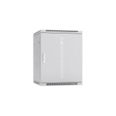 Шкаф телекоммуникационный настенный 19" 15U 600x450x769mm (ШхГхВ) дверь металл