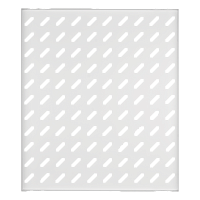 Полка стационарная TLK, Ш463хГ400мм, для шкафа глубиной 600мм, крепеж в комплекте, серая