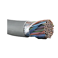 ITK Витая пара U/UTP кат.5E 25х2х24AWG solid PVC серый (500м)