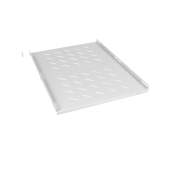 Полка 19" перфорированная глубиной 700 мм для напольных шкафов глубиной 1000 мм, усиленная до 100кг