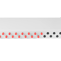 Оптический кросс NIKOMAX 19" Essential Line, 1U, укомплектованный на 16 портов FC/UPC (16 одинарных FC/UPC адаптеров), SM 9/125 OS2, стальной, серый, 