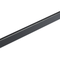 Панель-заглушка NIKOMAX 19", 1U, металлическая, черная