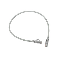 Патч-корд TERACOM PRO Cat.6 неэкранированный UTP оболочка LSZH серый (0,5м)