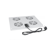 Модуль вентиляторный с 4-я вентиляторами для установки в напольные шкафы серии SH-05C, ND-05C глубиной 600мм