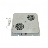 Модуль вентиляторный, потолочный, с низким уровнем шума (34 Дб) , 380 x 380 мм, 2 вент, номинальная мощность 32 Вт, пластиковый