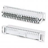 Плинт соединительный, на 10 пар, неразмыкаемый, маркировка 0-9