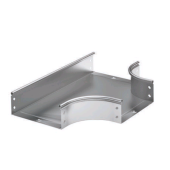 Ответвитель DPT Т-образный горизонтальный  200х100 в комплекте с крепежными элементами и соединительными пластинами, необходимыми д