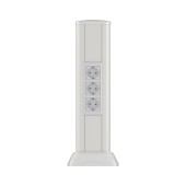 Алюминиевая колонна 0,5 м, цвет светло-серебристый металлик