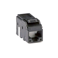 Модуль  Keystone RJ45 CAT5E не экранированный, черный
