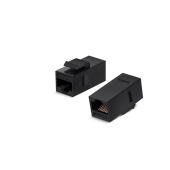 Проходной адаптер формата Keystone, RJ45-RJ45 (8p8c), категория 5е, неэкранированный