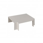 Угол T-образный (100х40) (2 шт) белый EKF-Plast 