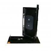 Бокс оптический универсальный 19", от 8 до 24 портов (SC, duplex LC, ST, FC), со сплайс пластиной, без пигте