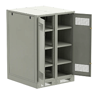 ITK LINEA B Шкаф (пустой) 1350х900мм дверь двуст. мет. сер.