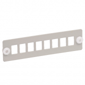 ITK Панель для 8-ми оптических адаптеров (SC или LC-Duplex в 19" кросс)