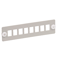 ITK Панель для 8-ми оптических адаптеров (SC или LC-Duplex в 19" кросс)