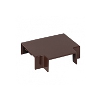 Угол T-образный (40х16) (4 шт) темное дерево EKF-Plast 