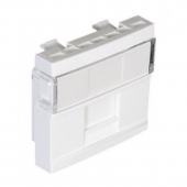Вставка для 1-го модуля под RJ-45 кат.5e UTP , белый
