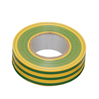 Изолента 0,13х15 мм желто-зеленая 20 метров ИЭК