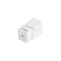 Модуль-вставка NIKOMAX типа Keystone, Кат.6 (Класс E), 250МГц, RJ45/8P8C, FT-TOOL/110/KRONE, T568A/B, неэкранированный, со шторкой, белый - гарантия: 