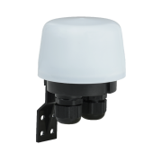 Фотореле ФР 604 макс. нагрузка 3300ВА IP66 белый IEK