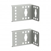 ITK LINEA S Кронштейн верт. PDU 0U сер. (2шт/компл)
