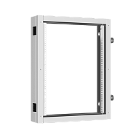 Пристенная поворотная секция TLK 19", 15U, Ш600хВ770хГ156мм, 1 пары L-образных монтажных направляющих, серый RAL 7035.