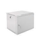 Шкаф  телекоммуникационный настенный разборный ЭКОНОМ 9U (600x520) дверь металл