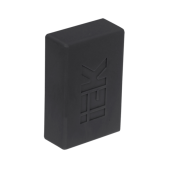 ELECOR Заглушка КМЗ 100х60 черный (2шт/компл) IEK