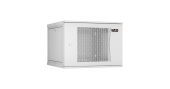 Настенный разборный шкаф NIKOMAX 19", 9U, перфорированная дверь, Ш600хВ436хГ600мм, 2 пары монтажных направляющих, серый