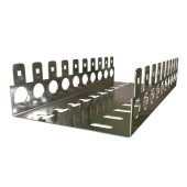 Рама (монтажный хомут) глубиной 50мм для крепления 10-и плинтов для телефонии