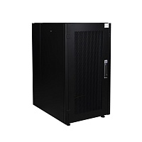 Шкаф нап. 19", 26U 600х800, перед. дв. перф., задн. стен. перф., чер.