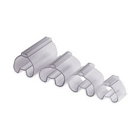 Трубочка прозрачная для гибкой маркировки, 2,0-4,0 мм, длина 23 мм