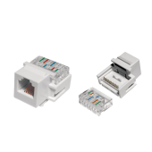Вставка Keystone Jack, RJ-12(6P6C), IDC(Toolless)