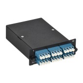 ITK Кассета для кросса ST OS2 MTPm 6хLC-quad (24 ОВ)