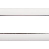 Лицевая панель NIKOMAX, французский формат Mosaic, под 3 вставки 45х45мм, с подрамником, белая