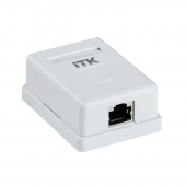 ITK Настенная инф. розетка RJ45 кат. 5E FTP 1-порт