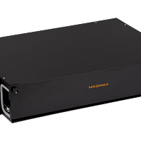 Органайзер оптический 19", 2U, металлический, с пластиковыми направляющими, черный