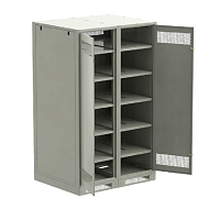 ITK LINEA B Шкаф (пустой) 2000х1400мм дверь двуст. мет. сер.