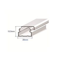 Короб, 20x12.5мм