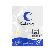 Патч-корд U/UTP, категория 5е, 2xRJ45/8p8c, неэкранированный, серый, LSZH, 0.15м