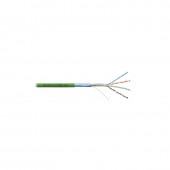 Кабель Премиум F/UTP, 4 пары, Кат.5e (Класс D), 200 МГц, AWG 24, внутренний, нг(A)-LSLTx, цвет зеленый, коробка 305 м